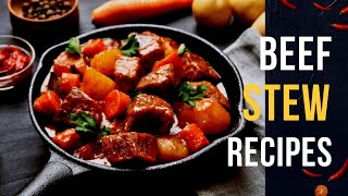 Recipe for how to make a simple beef stew a very tender beef dish a family favorite [upl. by Sello]