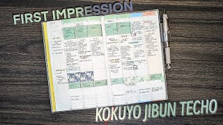 Is the Kokuyo Jibun Techo Worth It My 3Week Thoughts and Feelings [upl. by Cathrine]