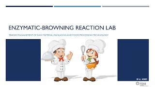 EnzymaticBrowning Reaction Lab [upl. by Celisse526]