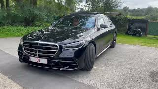 Mercedes S350d 4Matic limousine 2023  Visual review amp Test drive [upl. by Ahterahs]