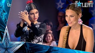 Esta bailaora de FLAMENCO te pondrá los PELOS DE PUNTA  Audiciones 7  Got Talent España 2021 [upl. by Vidal]