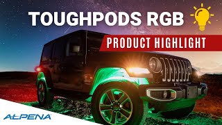 Alpena ToughPods RGB Rock Lights Product Highlight [upl. by Samuela722]