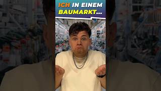 Wenn ICH in einem BAUMARKT arbeiten würde😂 youtube viral comedy subscribe funny shorts video [upl. by Caresa]