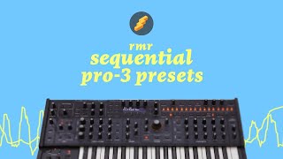 RMR Sequential Pro 3 Preset Pack [upl. by Yoc945]