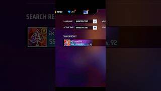 SK SABIR BOSS IN REGION BACK SOONfreefire shorts youtubeshorts [upl. by Baryram]