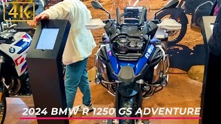 2024 AllNew 2024 BMW R 1250 GS ADVENTURE First Look and Detail 4k [upl. by Bertina]