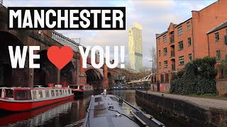 52 MANCHESTER by NARROWBOAT Waters Meeting Bridge to Castlefield amp the Ashton Canal [upl. by Attenreb184]