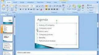 How to use Microsoft office Power Point 2007 [upl. by Meehaf696]