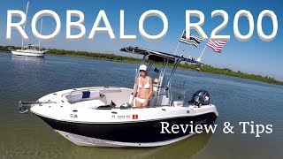 Robalo Review center console R200 Modifications amp Tips [upl. by Irvin562]