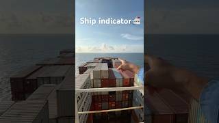 Ship pr indicator kyu nhii hota🛳️☠️🗿 explore reels containership viralvideo short [upl. by Llien43]