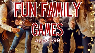 FAMILY CHRISTMAS PARTY GAMES  FUN AND HILARIOUS GAMES FOR ALL AGES [upl. by Berlin110]