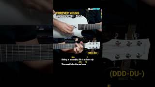 Forever Young  Alphaville 1979 Easy Guitar Chords Tutorial with Lyrics Part 1 SHORTS REELS [upl. by Laurent]