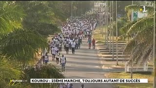 Kourou  23ième marche toujours autant de succès [upl. by Suqram]