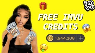 HOW TO GET FREE CREDITS ON IMVU UPDATE [upl. by Thynne392]