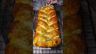 Super Soft 🥐 sweet uniquely shaped butter and poppy seed Bunsfood recipe buns yummy shorts [upl. by Donella976]