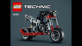 LEGO 42132 Motorcycle 4K  building instructions 22 [upl. by Sanford870]