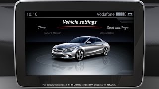 The CLA COMAND Online  MercedesBenz original [upl. by Leunamnauj]