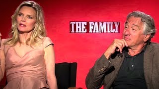 The Family  Robert De Niro amp Michelle Pfeiffer Interview HD JoBlocom [upl. by Luann983]