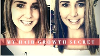 HOW TO GROW HAIR FASTER  FOLIC ACID BENEFITS  MY SECRET [upl. by Eceeryt]