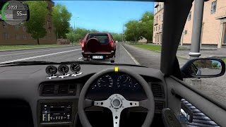 City Car Driving  Toyota Chaser  Street Racing [upl. by Eilegna675]