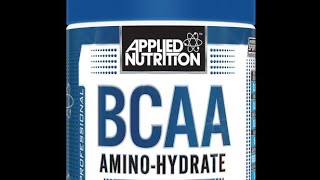 APPLIED NUTRITION amino hydrate Bcaa review [upl. by Clere]