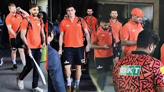 Sunrisers Hyderabad Team Arriving from Park Hyatt hotel To Uppal Lb Stadium  SRH Team  IPL 2024 [upl. by Annoirb]