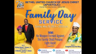 BUC Stony Hill  Family Day Service  May 26 2024  Evangelist Grace Ann Wong [upl. by Merlina563]