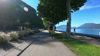 Lac du Annecy cycling loop [upl. by Estas]