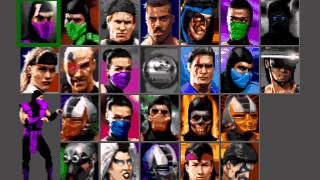 Choose Your Fighter  Ultimate Mortal Kombat SNES Theme [upl. by Nnav]