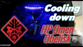 Install Intel BXTS13X CPU Cooler  HP Omen Obelisk  What a difference [upl. by Gabbie]