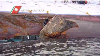 Costa Concordia Rimozione e Recupero Nave  Sub della Guardia Costiera Video [upl. by Suertemed834]