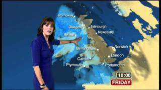 BBC Weather Louise Lear30Dec2011  Phwoaravi [upl. by Acissev]