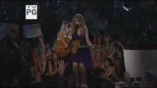 Taylor Swift CMA Awards 111109 LiveFifteen [upl. by Ydennek60]