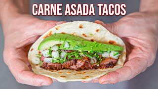 Carne Asada Tacos Are The Best With This Steak [upl. by Yborian]