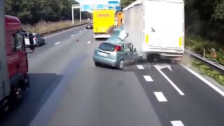 CHOC  Crash automobiliste Belge sur lautoroute E40 [upl. by Atik]