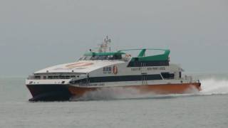 AUSTAL 48M and Kvaerner Fjellstrand 35m Foilcat [upl. by Thibault]