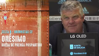 🎙️ El pospartido de Onésimo Celta B  Unionistas de Salamanca CF 31 [upl. by Kerns]