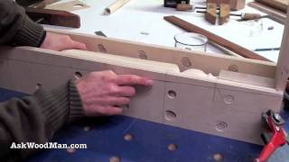 7 of 23 • Wood Routers How To Make A Jig To Route A Tapered Fluted Leg [upl. by Iteerp]