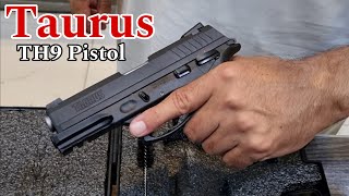 Taurus TH9 9mm Pistol Review and Unboxing [upl. by Odarnoc687]