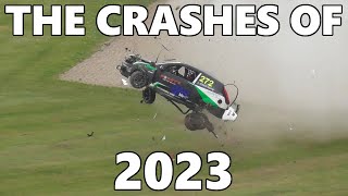 The Crashes of 2023Highlights  UK Motorsport Action [upl. by Jenkel]