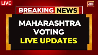 Maharashtra Election Voting Underway Live  Eknath Shinde  Uddhav Thackeray [upl. by Tenay]