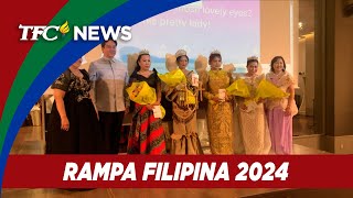 Kasuotang Pilipino ibinida sa Rampa Filipina 2024 sa Nagoya Japan  TFC News Japan [upl. by Keane]