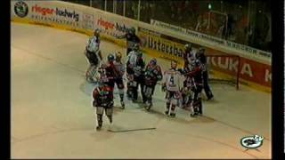 Videohighlights  PlayOffViertelfinale Spiel 2  Augsburg vs Berlin  01042010 [upl. by Yurik]