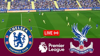 LIVE Chelsea vs Crystal Palace Premier League 2425 Full Match  Video Game Simulation [upl. by Rufina409]