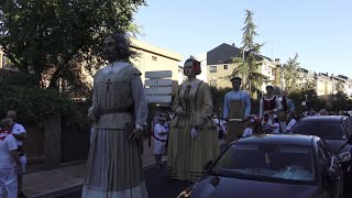 Pasacalles de inicio de las Fiestas Patronales de Pozuelo de Alarcón 2022 [upl. by Ohare]