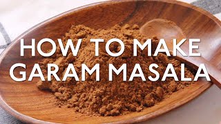 How to make Garam Masala  Easy Homemade Garam Masala Recipe  Flavor Quotient [upl. by Arualana214]