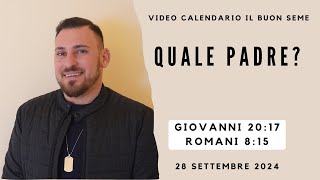 28 SETTEMBRE 2024 Calendario cristiano IL BUON SEME [upl. by Ornie]