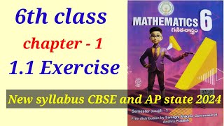 6th class maths chapter 1 exercise 11 new syllabus 2024  knowing our numbers [upl. by Dudley415]