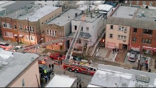 6010 Bleecker Street Fire [upl. by Euqirrne822]