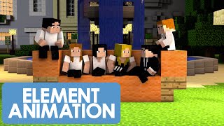 A Minecraft Friends Parody Minecraft Animation [upl. by Louls]